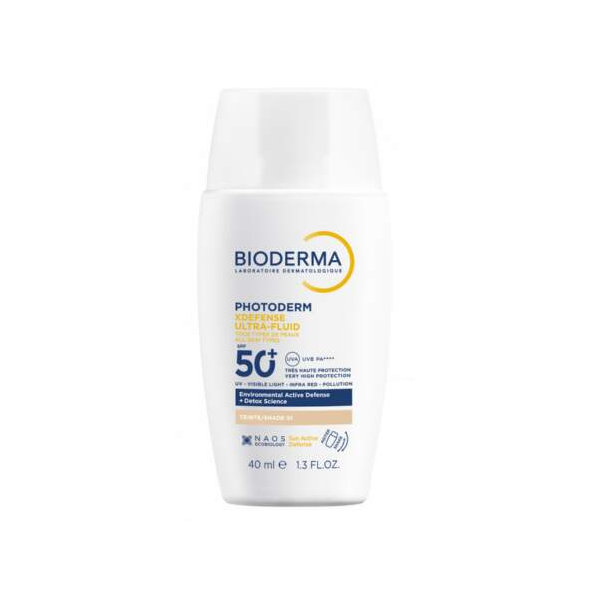 BIODERMA Photoderm XDefense Ultra Fluid SPF50+ velmi světlý 40 ml