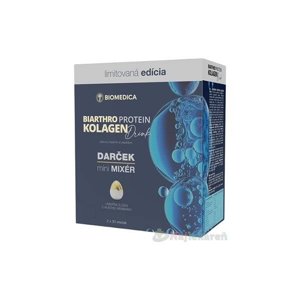 Biomedica Biarthro Protein Kolagen drink 2x30 sáčků