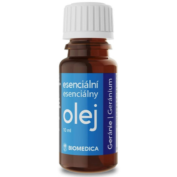 Biomedica esenciální olej Geránium 10 ml