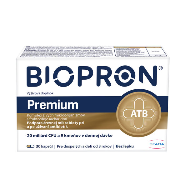 Biopron 9 Premium probiotikum 30 kapslí