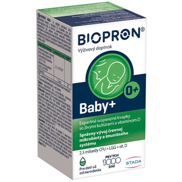 Biopron Baby+ s vitaminem D 10 ml