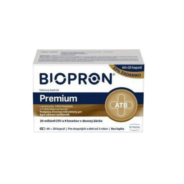 Biopron Premium 60+20 kapslí zdarma