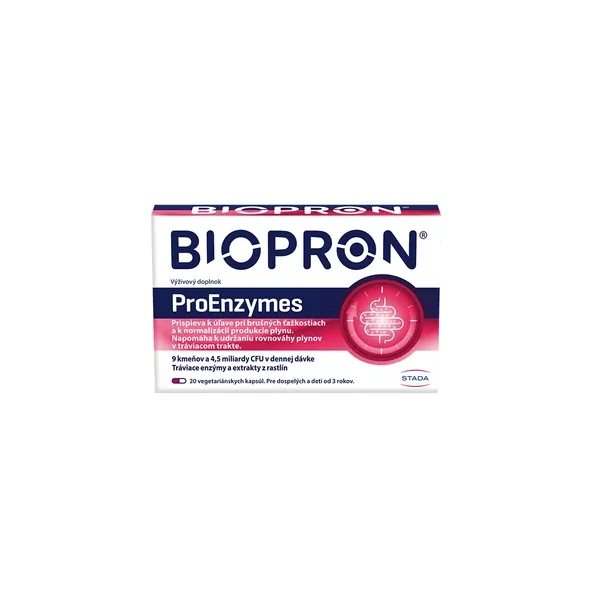 Biopron ProEnzymes 20 vegetariánských kapslí