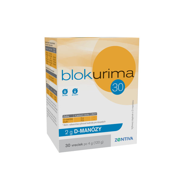 Blokurima 2 g D-manózy na močové cesty 30 sáčků