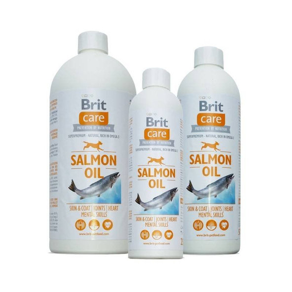 Brit Care lososový olej 1000 ml