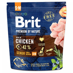 Brit Premium by Nature Senior S+M krmivo 1 kg
