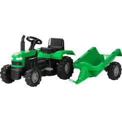 Buddy Toys šlapací traktor BPT 1013 s vozíkem