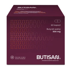 BUTISAN butyrát sodný 500 mg 60 kapslí