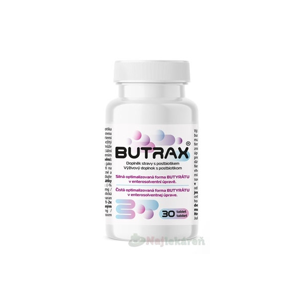 BUTRAX s postbiotikem 30 tablet