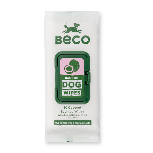 Beco Bamboo kokosové čisticí ubrousky 80 ks