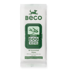 Beco Bamboo neparfémované čisticí ubrousky 80 ks