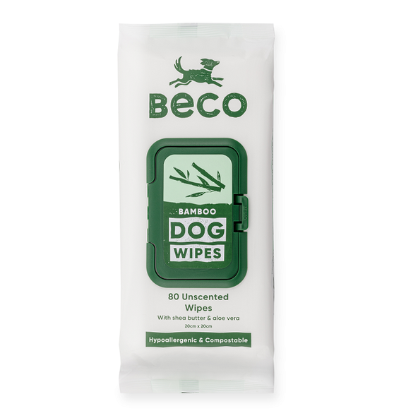 Beco Bamboo neparfémované čisticí ubrousky 80 ks