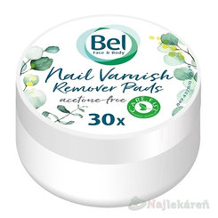 Bel Face & Body odlakovací tampony na nehty 30 ks