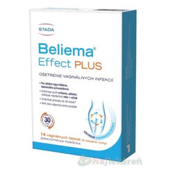 Beliema Effect Plus vaginální tablety 14 ks