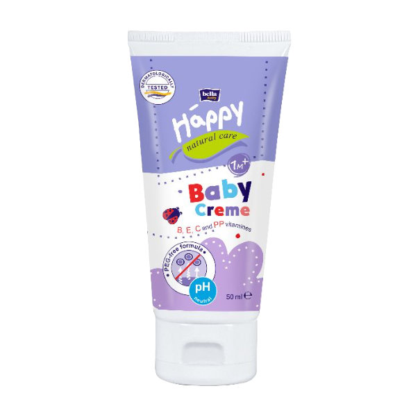 Bella Happy Natural Care dětský krém 50 ml