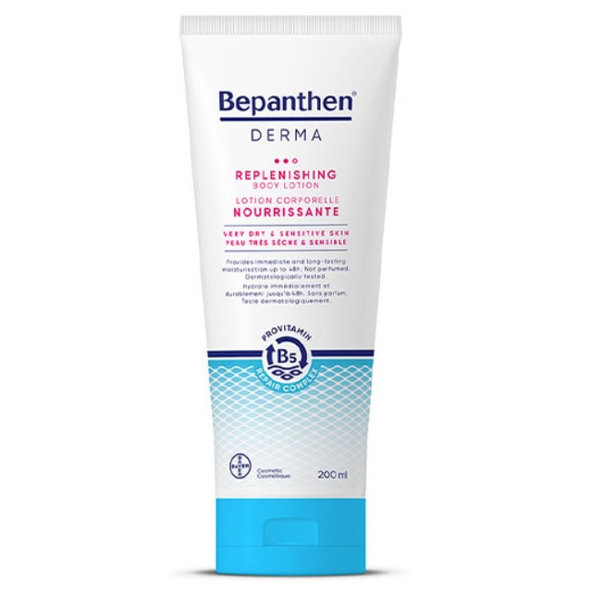 Bepanthen DERMA hloubkově vyživující tělové mléko 200 ml