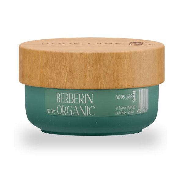 Boos Labs Berberin Organic 120 kapslí