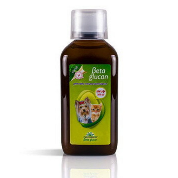 Beta Glukan sirup pro zvířata na imunitu 200 ml