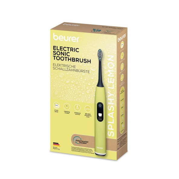 Beurer sonický zubní kartáček Green SC50 Splashy Lemon
