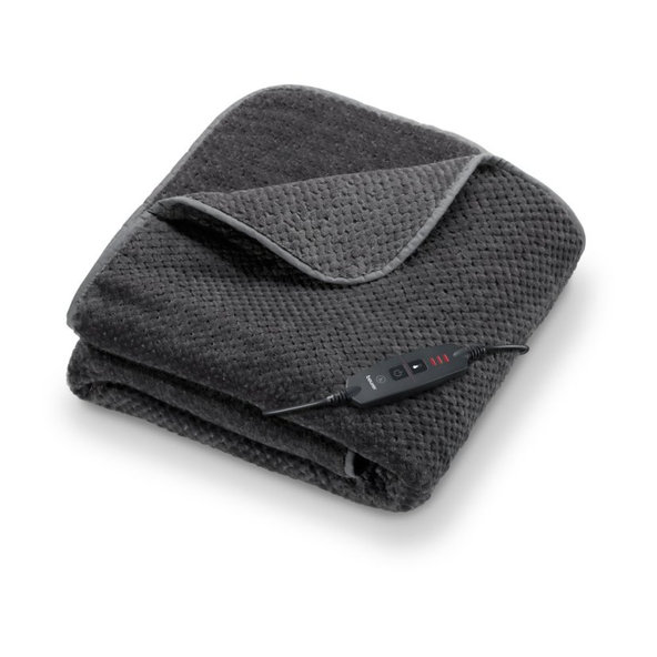 Beurer vyhřívací deka HD65 Dark Grey 180 x 130 cm
