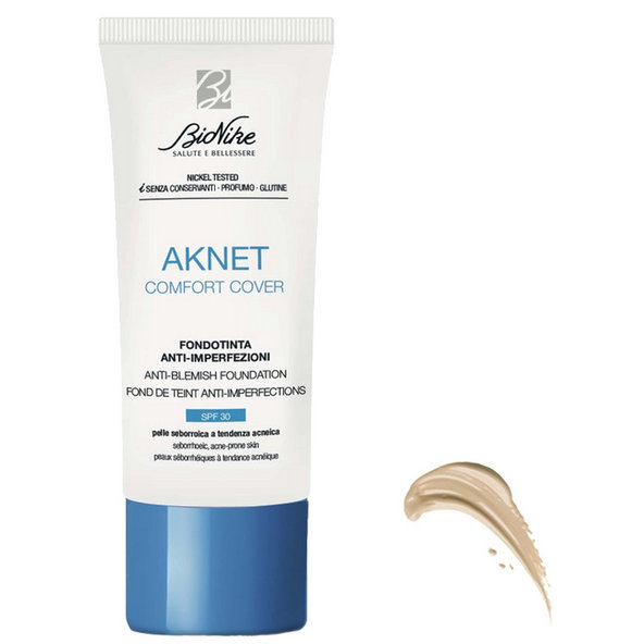 BioNike Aknet Comfort Cover SPF30 Ivoire krycí tekutý make-up 30 ml