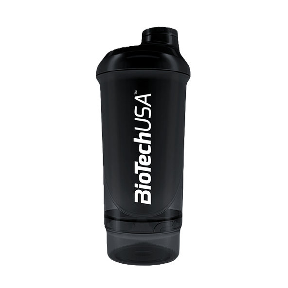 BioTechUSA Compact shaker kouřový 500 ml + 150 ml