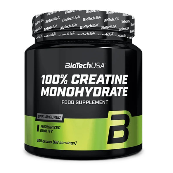 BioTechUSA 100% CREATINE Monohydrate bez příchuti 300 g