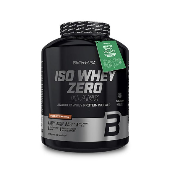 BioTechUSA Iso Whey Zero Black čokoláda 1816 g