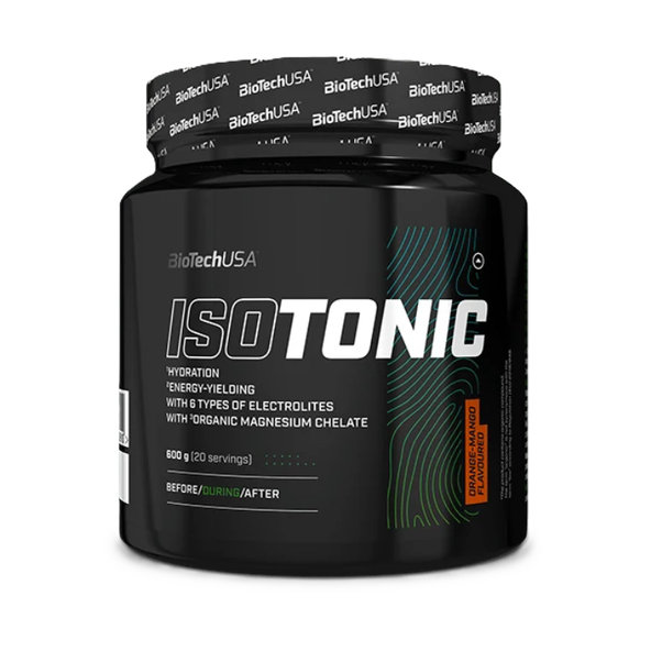 BioTech USA Isotonic Pomeranč-Mango 600 g