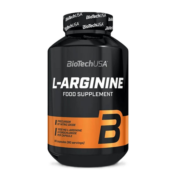 BioTech USA L-Arginine 90 kapslí