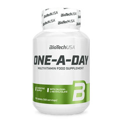 BioTech USA Multivitamín One–A–Day 100 tablet