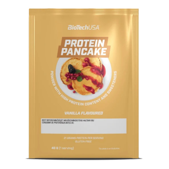 BioTech USA Protein Pancake směs na palačinky vanilka 40 g