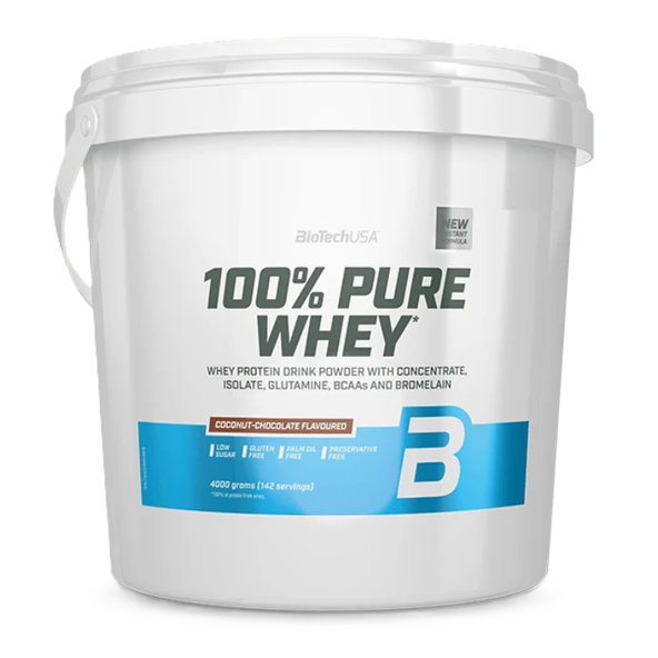 BioTech USA 100% Pure Whey kokos čokoláda 4000 g