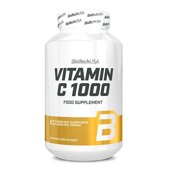 BioTech USA Vitamín C 1000 mg 250 tablet