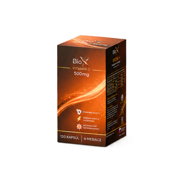 BioX VITAMÍN C 500 mg 120 kapslí
