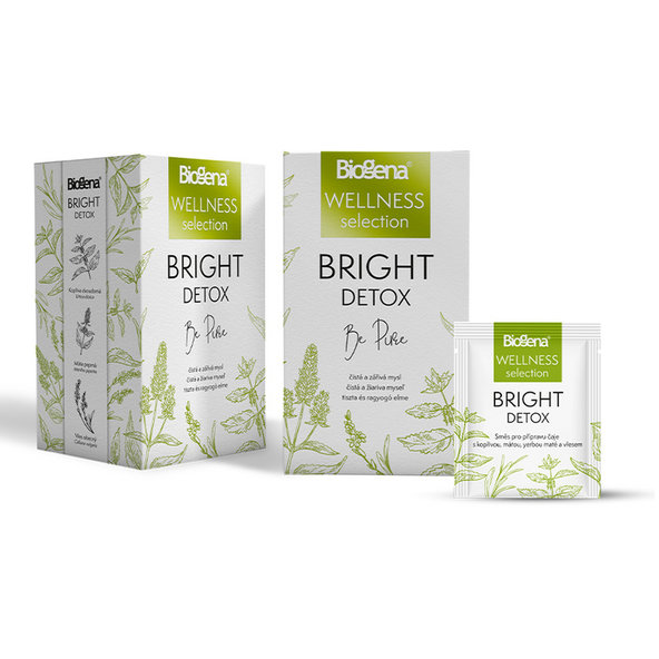 Biogena Wellness Bright Detox bylinný čaj 20 sáčků