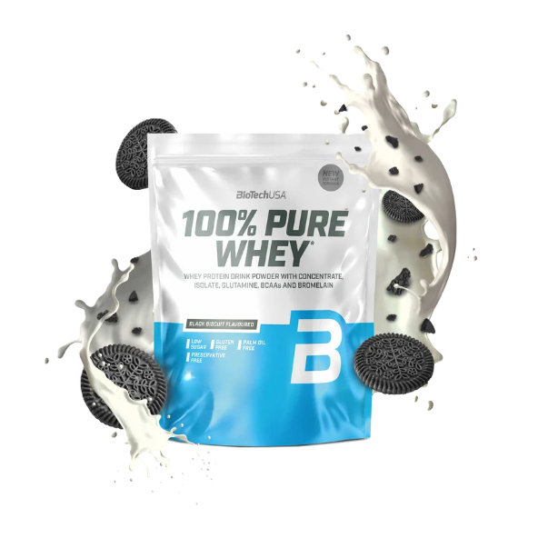 BioTechUSA 100% PURE WHEY Black Biscuit 200 g