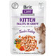 Brit Care Cat filety pro koťata krůta a rakytník v omáčce 24 × 85 g