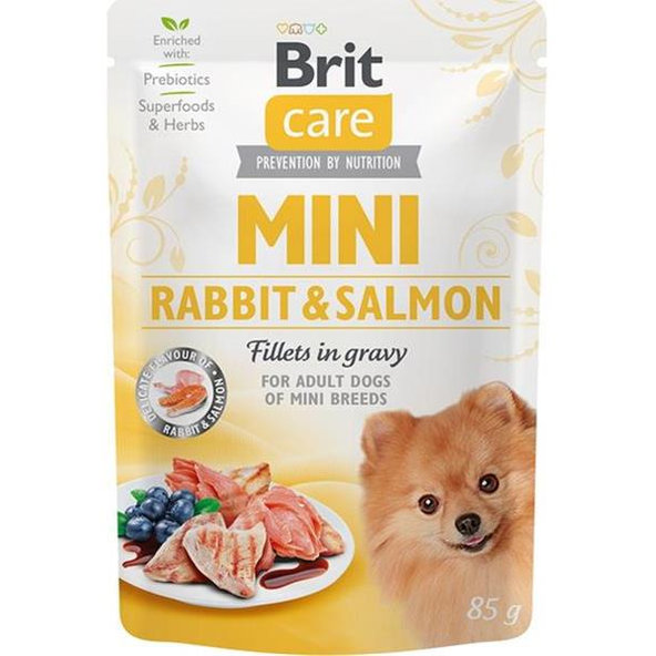 Brit Care Dog Mini kapsičky Rabbit & Salmon 24 × 85 g