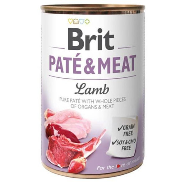 Brit Paté & Meat konzerva Lamb 400 g