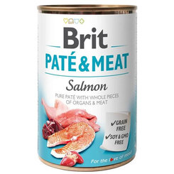 Brit Paté & Meat konzerva Salmon 6×400 g