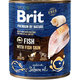 Brit Premium by Nature Dog konzerva Fish with Fish Skin 6×800 g