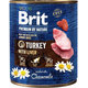 Brit Premium by Nature Dog konzerva Turkey with Liver 6×800 g