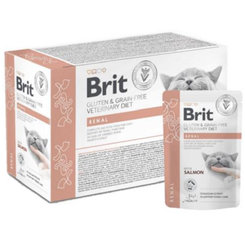 Brit VD Gluten & Grain Free Cat kapsičky Renal 12×85 g