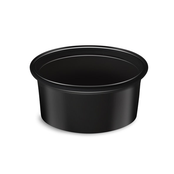Náhradní miska do terária černá 80 ml 10 ks