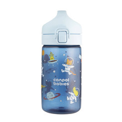 Canpol Babies dětská láhev Junior modrá 400 ml