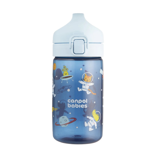 Canpol Babies dětská láhev Junior modrá 400 ml