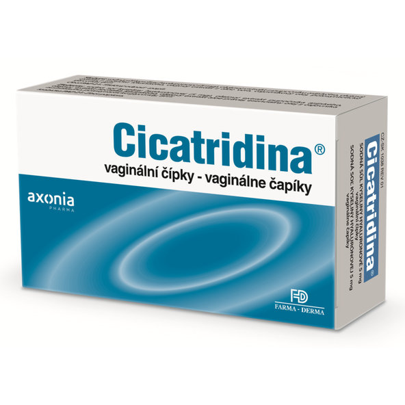Cicatridina vaginální čípky 10 x 2 g