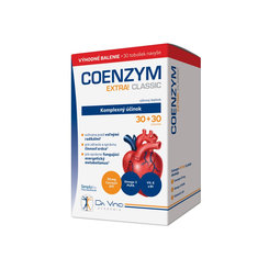 Da Vinci Coenzym Extra Classic 30 mg 30 + 30 kapslí zdarma