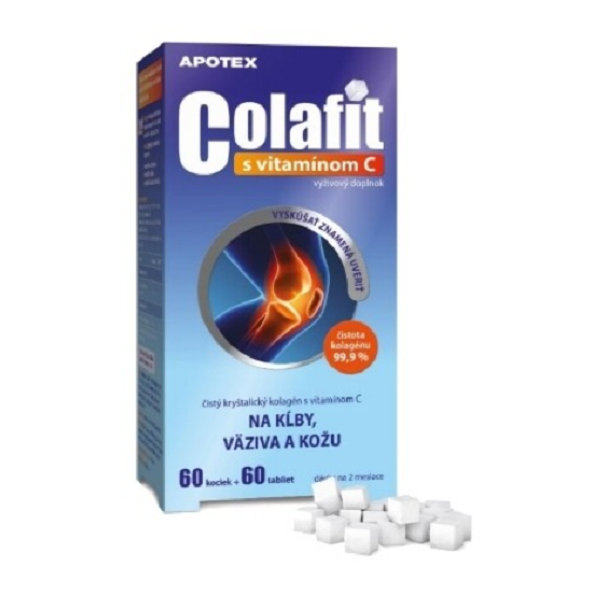 Apotex COLAFIT s vitamínem C 60 kostek a 60 tablet
